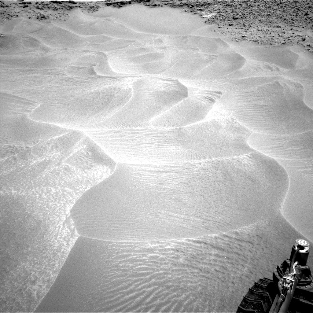 Nasa's Mars rover Curiosity acquired this image using its Right Navigation Camera on Sol 709, at drive 366, site number 40