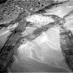 Nasa's Mars rover Curiosity acquired this image using its Left Navigation Camera on Sol 710, at drive 438, site number 40