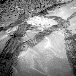 Nasa's Mars rover Curiosity acquired this image using its Left Navigation Camera on Sol 710, at drive 444, site number 40
