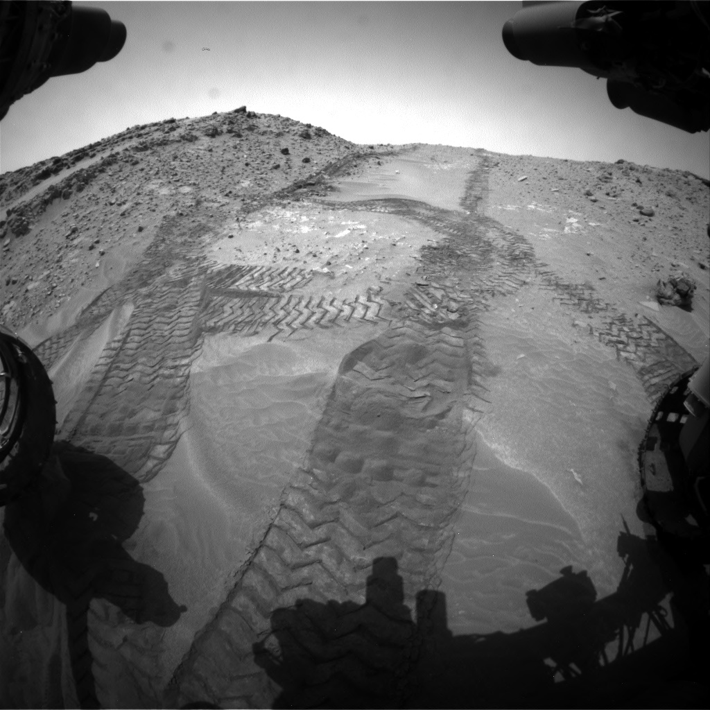 Nasa's Mars rover Curiosity acquired this image using its Front Hazard Avoidance Camera (Front Hazcam) on Sol 711, at drive 534, site number 40