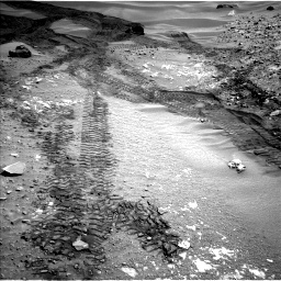Nasa's Mars rover Curiosity acquired this image using its Left Navigation Camera on Sol 714, at drive 744, site number 40