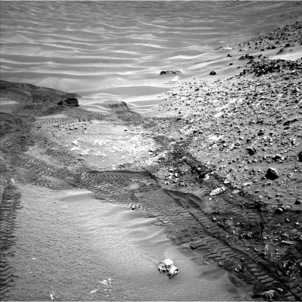 Nasa's Mars rover Curiosity acquired this image using its Left Navigation Camera on Sol 714, at drive 762, site number 40