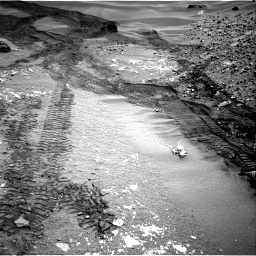 Nasa's Mars rover Curiosity acquired this image using its Right Navigation Camera on Sol 714, at drive 744, site number 40