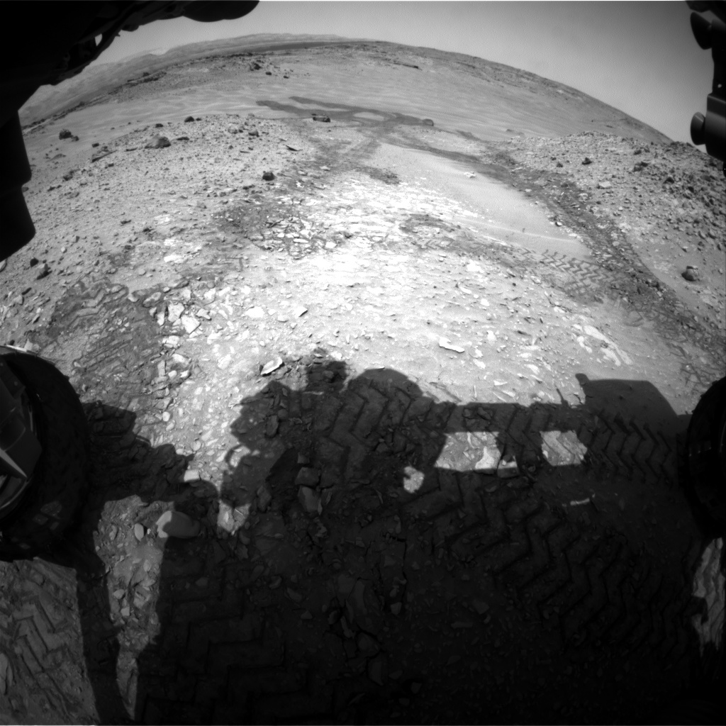 Nasa's Mars rover Curiosity acquired this image using its Front Hazard Avoidance Camera (Front Hazcam) on Sol 718, at drive 1286, site number 40