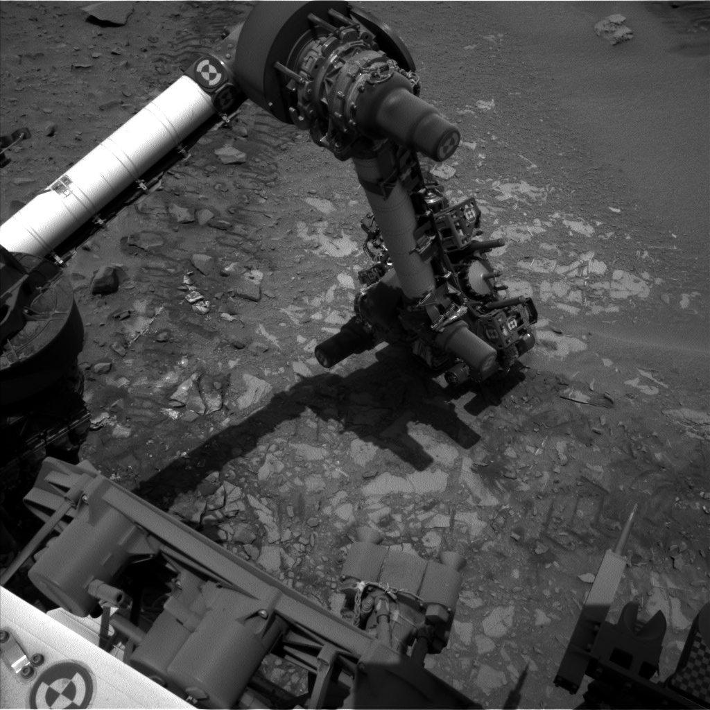 Nasa's Mars rover Curiosity acquired this image using its Left Navigation Camera on Sol 722, at drive 1378, site number 40