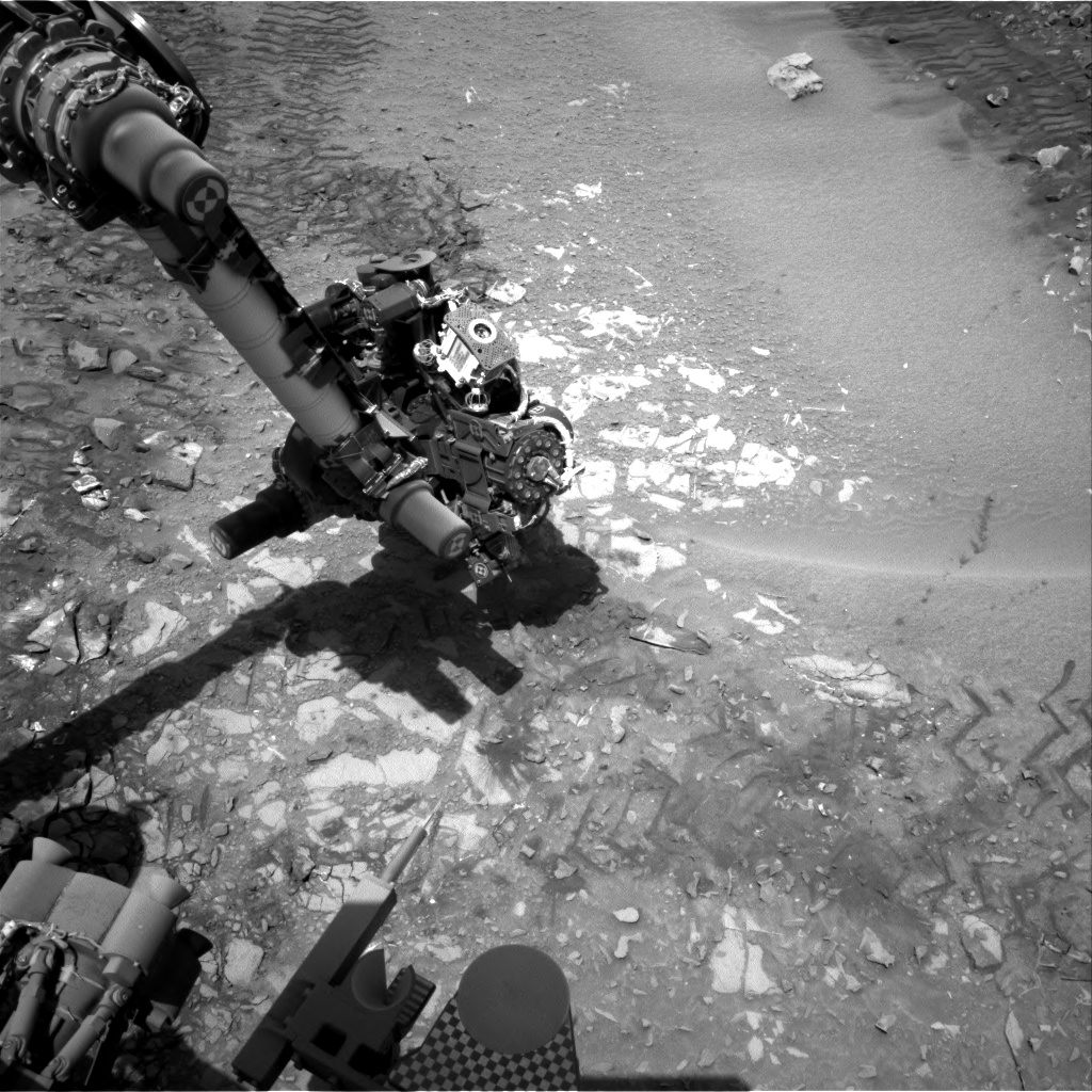 Nasa's Mars rover Curiosity acquired this image using its Right Navigation Camera on Sol 722, at drive 1378, site number 40
