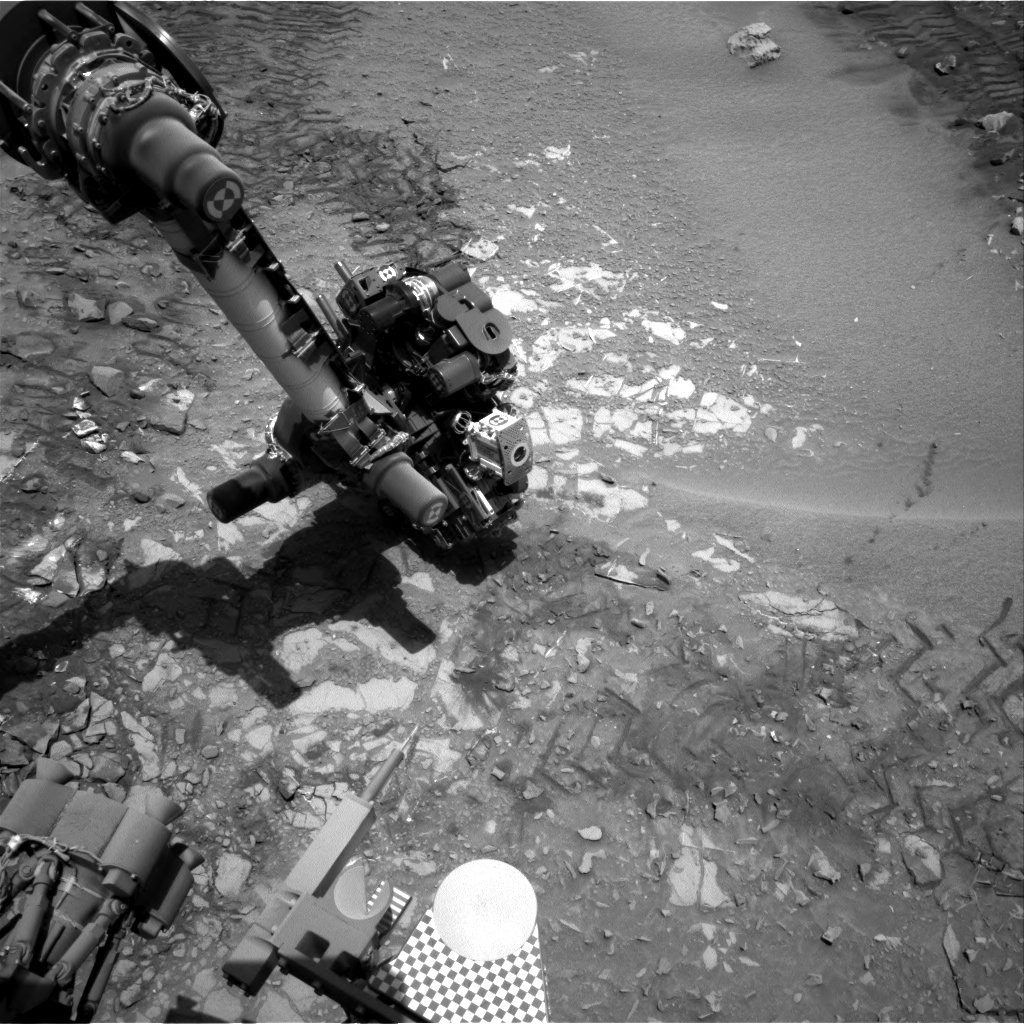 Nasa's Mars rover Curiosity acquired this image using its Right Navigation Camera on Sol 722, at drive 1378, site number 40
