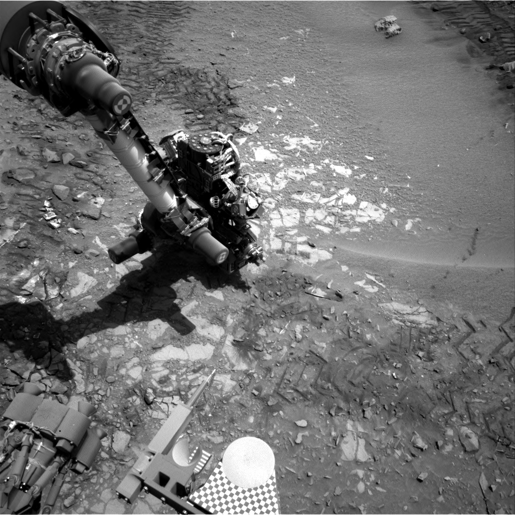Nasa's Mars rover Curiosity acquired this image using its Right Navigation Camera on Sol 724, at drive 1378, site number 40