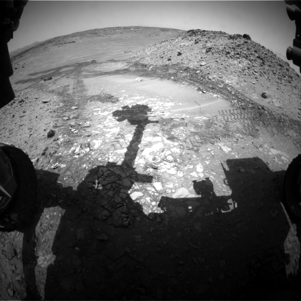 Nasa's Mars rover Curiosity acquired this image using its Front Hazard Avoidance Camera (Front Hazcam) on Sol 727, at drive 1378, site number 40