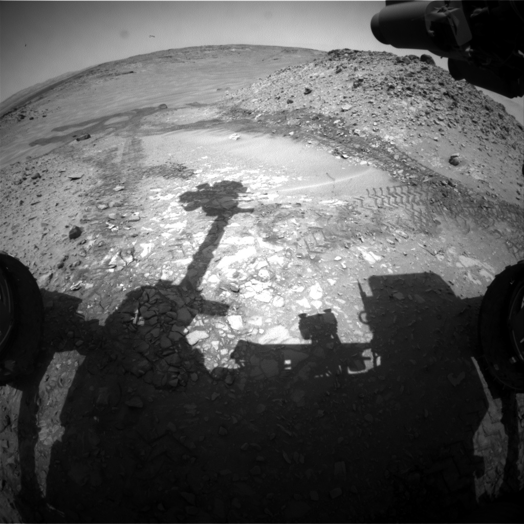 Nasa's Mars rover Curiosity acquired this image using its Front Hazard Avoidance Camera (Front Hazcam) on Sol 727, at drive 1378, site number 40