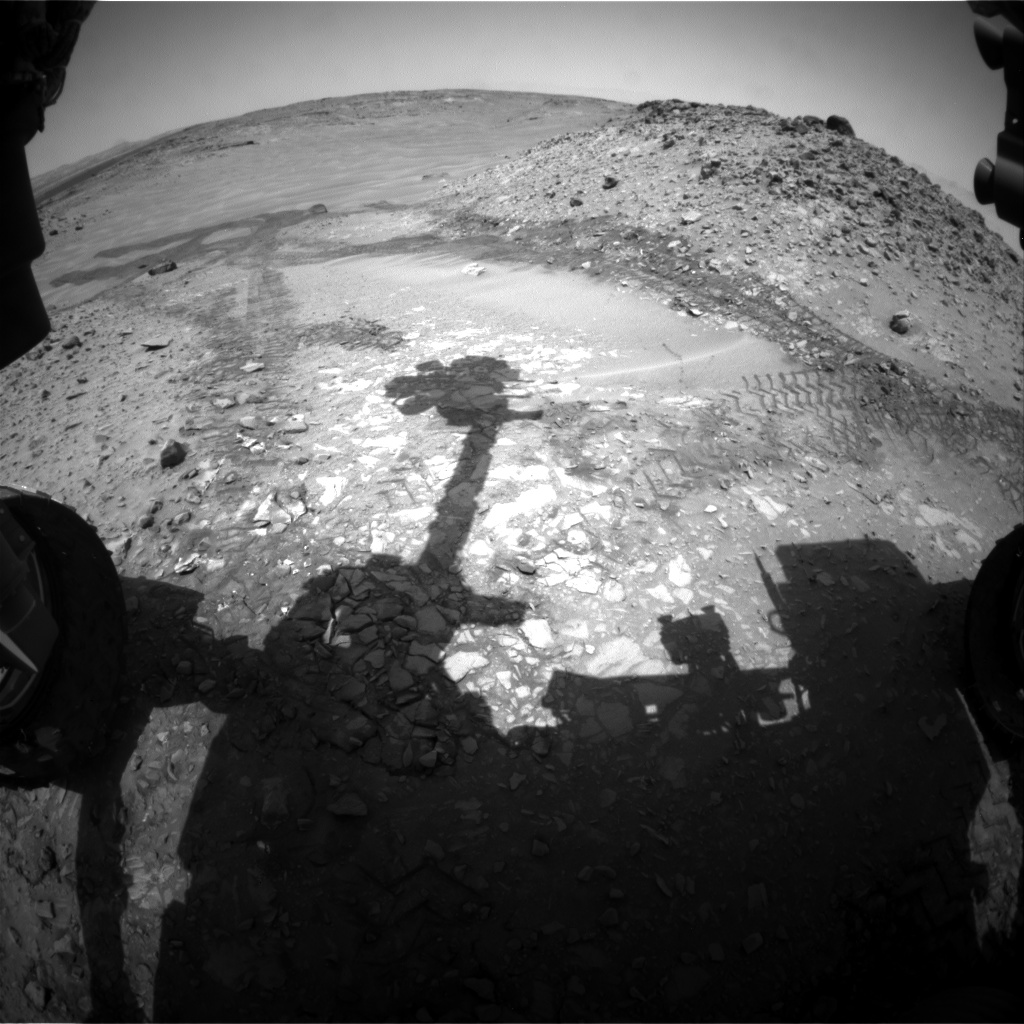 Nasa's Mars rover Curiosity acquired this image using its Front Hazard Avoidance Camera (Front Hazcam) on Sol 729, at drive 1378, site number 40