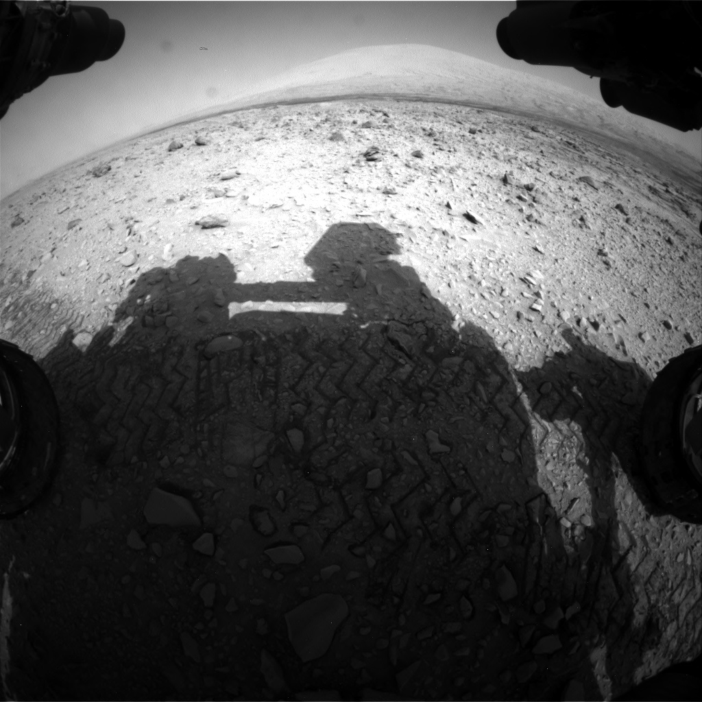 Nasa's Mars rover Curiosity acquired this image using its Front Hazard Avoidance Camera (Front Hazcam) on Sol 731, at drive 2040, site number 40