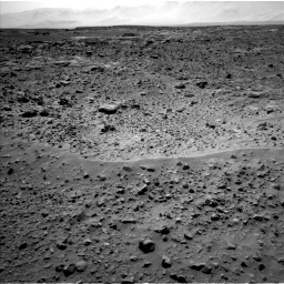 Nasa's Mars rover Curiosity acquired this image using its Left Navigation Camera on Sol 733, at drive 2460, site number 40
