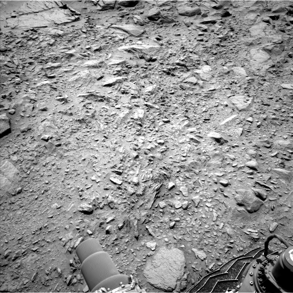 Nasa's Mars rover Curiosity acquired this image using its Left Navigation Camera on Sol 738, at drive 592, site number 41