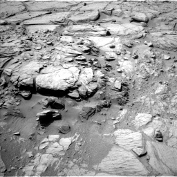 Nasa's Mars rover Curiosity acquired this image using its Left Navigation Camera on Sol 740, at drive 766, site number 41