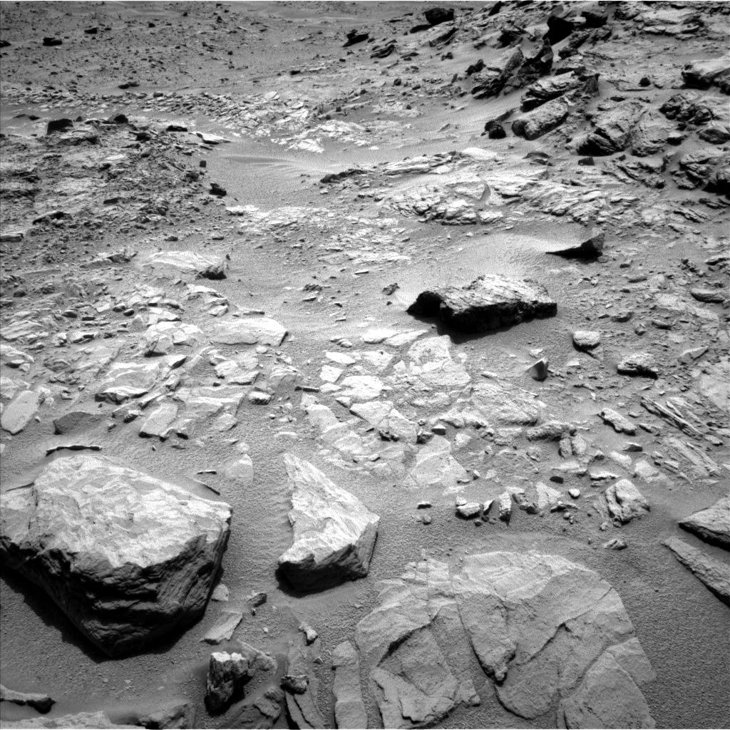 Nasa's Mars rover Curiosity acquired this image using its Left Navigation Camera on Sol 740, at drive 802, site number 41
