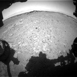 Nasa's Mars rover Curiosity acquired this image using its Front Hazard Avoidance Camera (Front Hazcam) on Sol 743, at drive 1144, site number 41