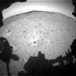Nasa's Mars rover Curiosity acquired this image using its Front Hazard Avoidance Camera (Front Hazcam) on Sol 743, at drive 1150, site number 41