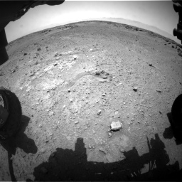 Nasa's Mars rover Curiosity acquired this image using its Front Hazard Avoidance Camera (Front Hazcam) on Sol 743, at drive 1192, site number 41