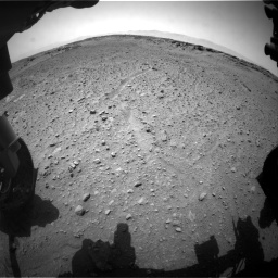 Nasa's Mars rover Curiosity acquired this image using its Front Hazard Avoidance Camera (Front Hazcam) on Sol 743, at drive 1234, site number 41