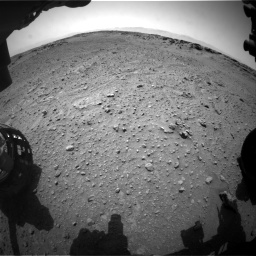 Nasa's Mars rover Curiosity acquired this image using its Front Hazard Avoidance Camera (Front Hazcam) on Sol 743, at drive 1258, site number 41