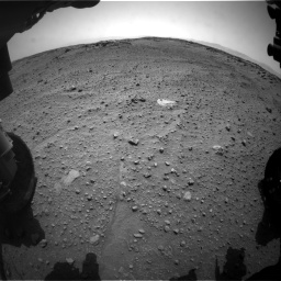 Nasa's Mars rover Curiosity acquired this image using its Front Hazard Avoidance Camera (Front Hazcam) on Sol 743, at drive 1300, site number 41