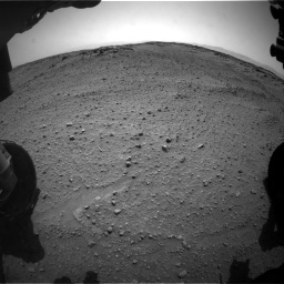 Nasa's Mars rover Curiosity acquired this image using its Front Hazard Avoidance Camera (Front Hazcam) on Sol 743, at drive 1312, site number 41