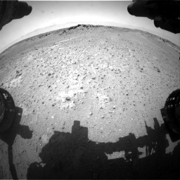 Nasa's Mars rover Curiosity acquired this image using its Front Hazard Avoidance Camera (Front Hazcam) on Sol 743, at drive 1150, site number 41