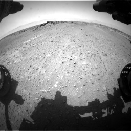 Nasa's Mars rover Curiosity acquired this image using its Front Hazard Avoidance Camera (Front Hazcam) on Sol 743, at drive 1156, site number 41