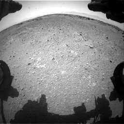 Nasa's Mars rover Curiosity acquired this image using its Front Hazard Avoidance Camera (Front Hazcam) on Sol 743, at drive 1210, site number 41