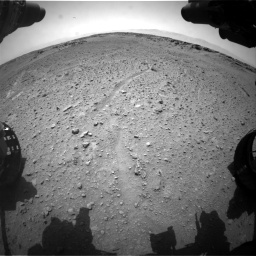 Nasa's Mars rover Curiosity acquired this image using its Front Hazard Avoidance Camera (Front Hazcam) on Sol 743, at drive 1240, site number 41