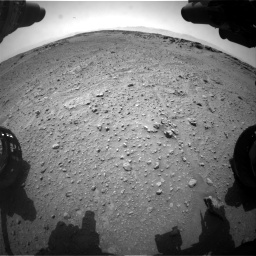 Nasa's Mars rover Curiosity acquired this image using its Front Hazard Avoidance Camera (Front Hazcam) on Sol 743, at drive 1258, site number 41