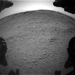 Nasa's Mars rover Curiosity acquired this image using its Front Hazard Avoidance Camera (Front Hazcam) on Sol 743, at drive 1318, site number 41