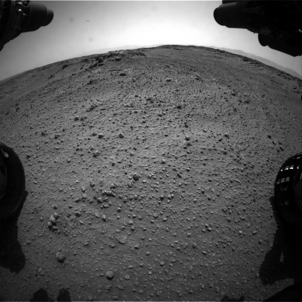 Nasa's Mars rover Curiosity acquired this image using its Front Hazard Avoidance Camera (Front Hazcam) on Sol 743, at drive 1330, site number 41