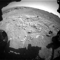 Nasa's Mars rover Curiosity acquired this image using its Front Hazard Avoidance Camera (Front Hazcam) on Sol 747, at drive 2188, site number 41