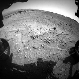 Nasa's Mars rover Curiosity acquired this image using its Front Hazard Avoidance Camera (Front Hazcam) on Sol 747, at drive 2200, site number 41