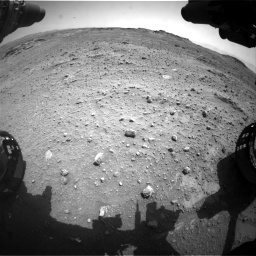Nasa's Mars rover Curiosity acquired this image using its Front Hazard Avoidance Camera (Front Hazcam) on Sol 747, at drive 2116, site number 41