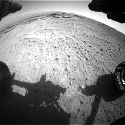 Nasa's Mars rover Curiosity acquired this image using its Front Hazard Avoidance Camera (Front Hazcam) on Sol 747, at drive 2236, site number 41