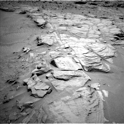 Nasa's Mars rover Curiosity acquired this image using its Left Navigation Camera on Sol 747, at drive 1660, site number 41