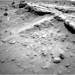 Nasa's Mars rover Curiosity acquired this image using its Left Navigation Camera on Sol 747, at drive 1738, site number 41