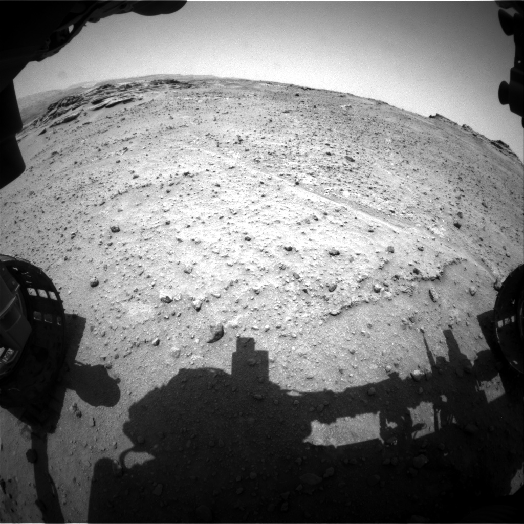 Nasa's Mars rover Curiosity acquired this image using its Front Hazard Avoidance Camera (Front Hazcam) on Sol 748, at drive 0, site number 42
