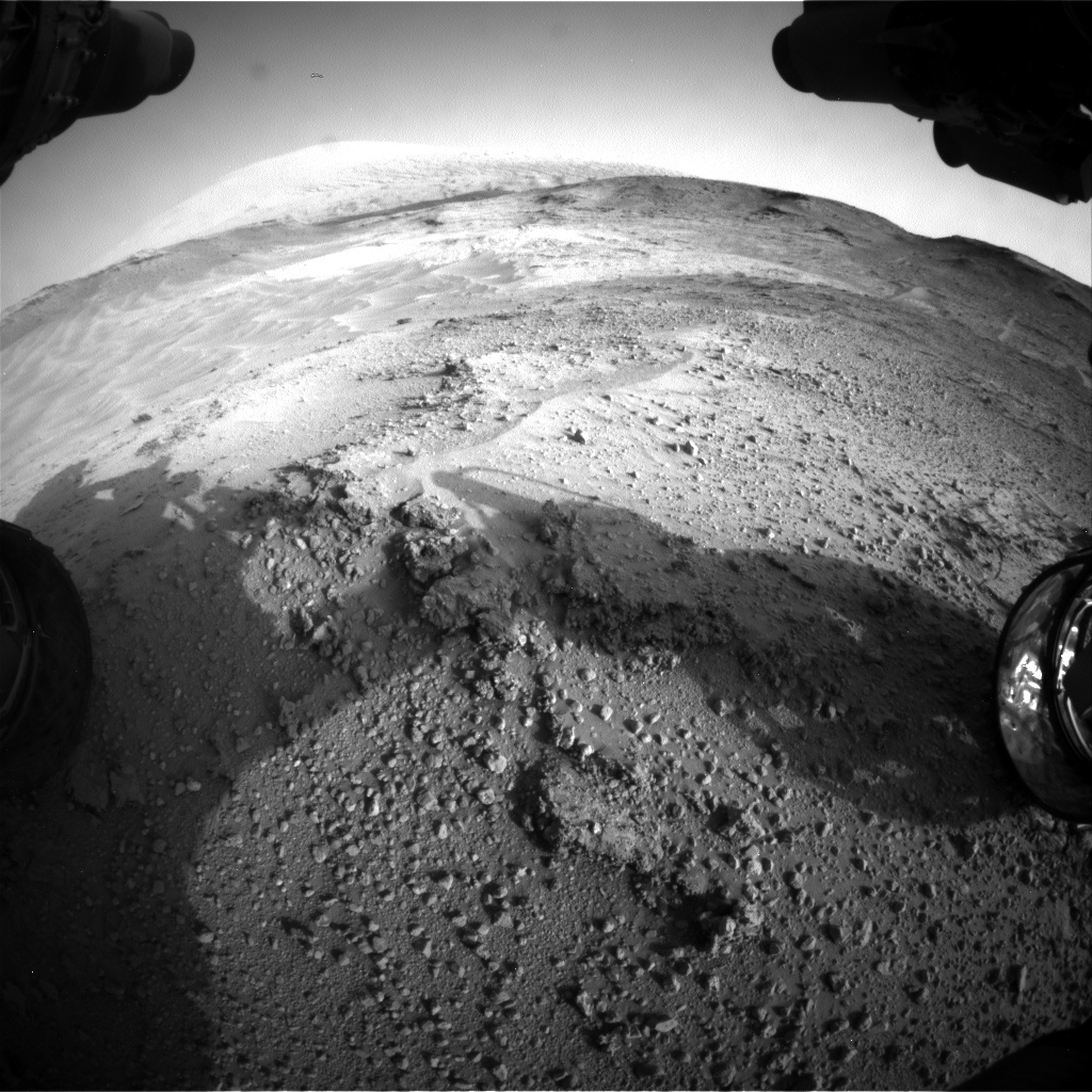 Nasa's Mars rover Curiosity acquired this image using its Front Hazard Avoidance Camera (Front Hazcam) on Sol 751, at drive 852, site number 42