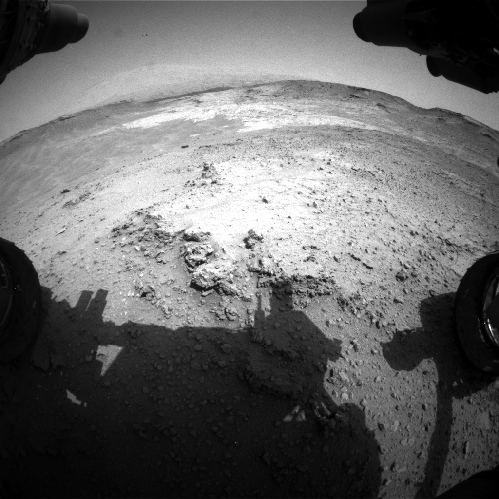 Nasa's Mars rover Curiosity acquired this image using its Front Hazard Avoidance Camera (Front Hazcam) on Sol 752, at drive 852, site number 42