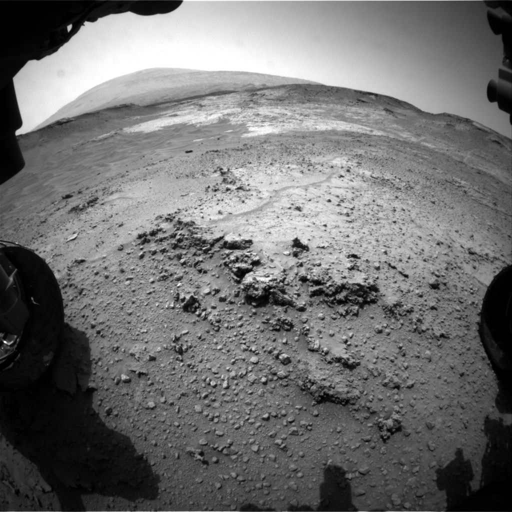 Nasa's Mars rover Curiosity acquired this image using its Front Hazard Avoidance Camera (Front Hazcam) on Sol 753, at drive 852, site number 42