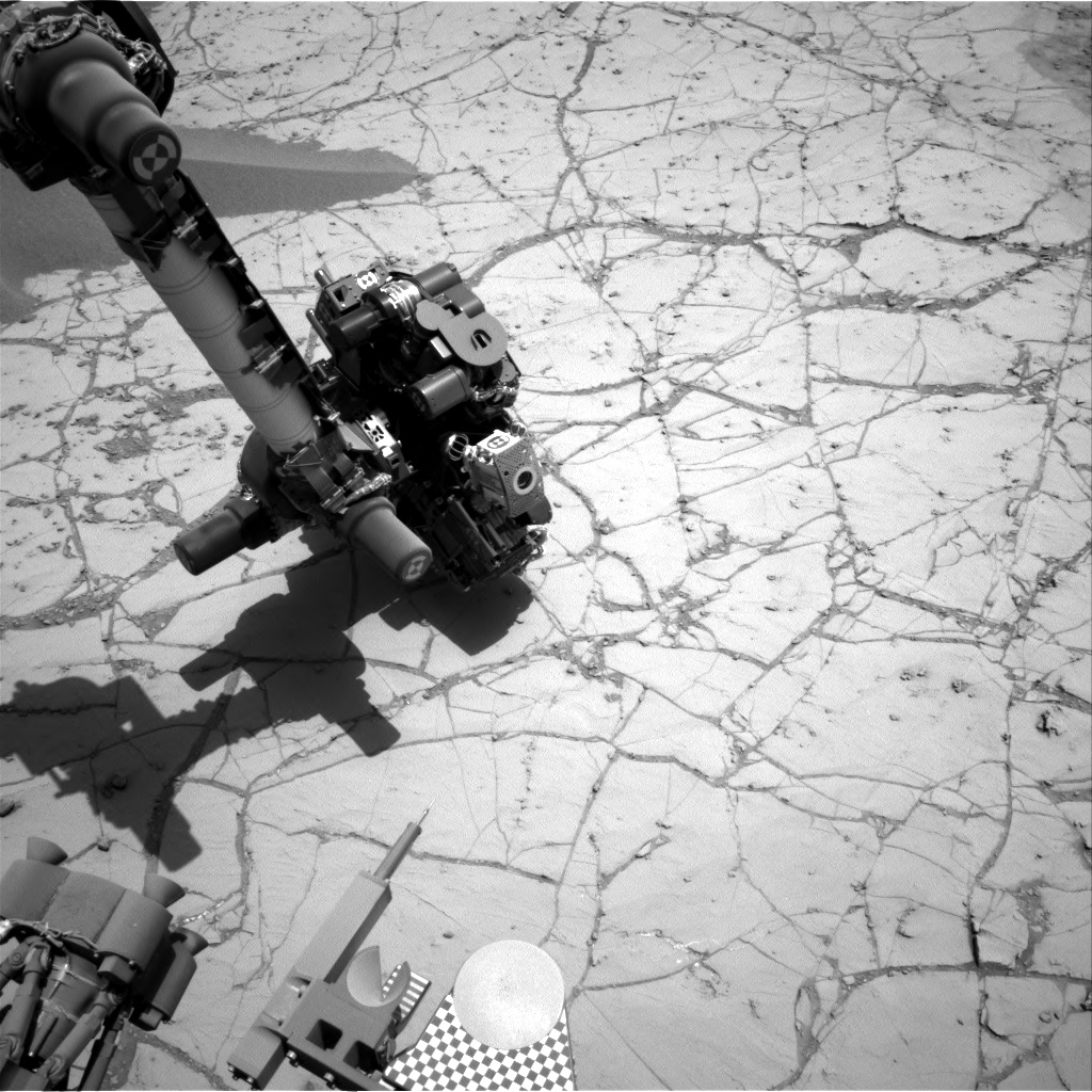 Nasa's Mars rover Curiosity acquired this image using its Right Navigation Camera on Sol 755, at drive 1020, site number 42