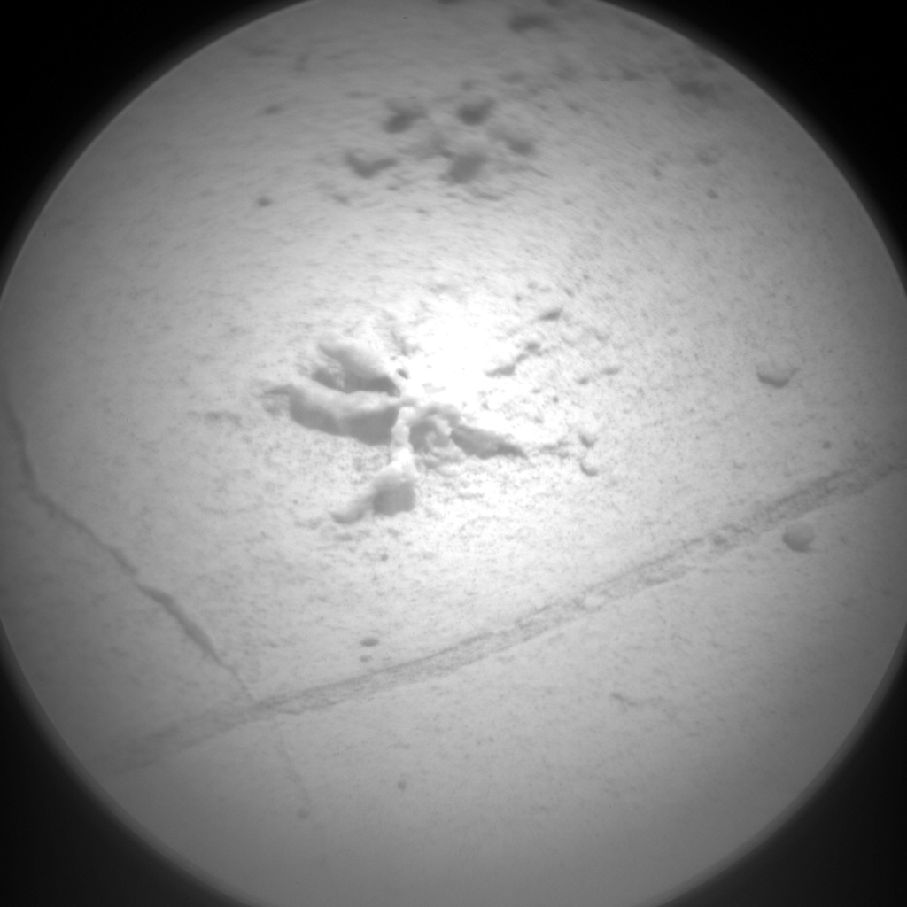 Nasa's Mars rover Curiosity acquired this image using its Chemistry & Camera (ChemCam) on Sol 758, at drive 1020, site number 42