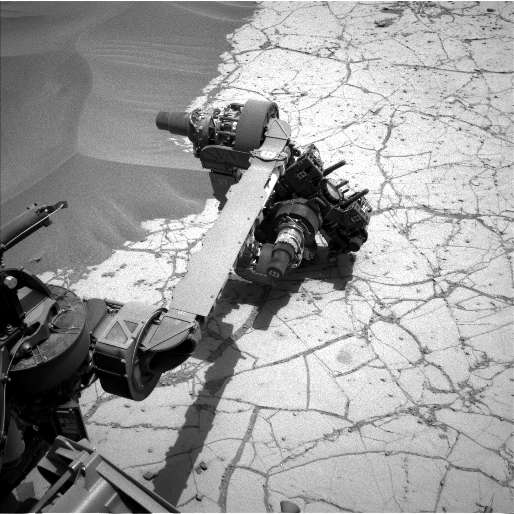 Nasa's Mars rover Curiosity acquired this image using its Left Navigation Camera on Sol 759, at drive 1020, site number 42