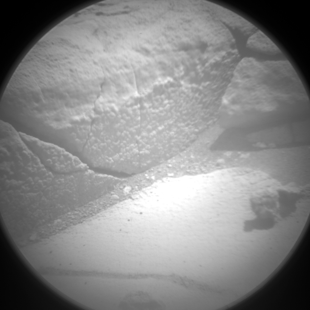 Nasa's Mars rover Curiosity acquired this image using its Chemistry & Camera (ChemCam) on Sol 766, at drive 1020, site number 42