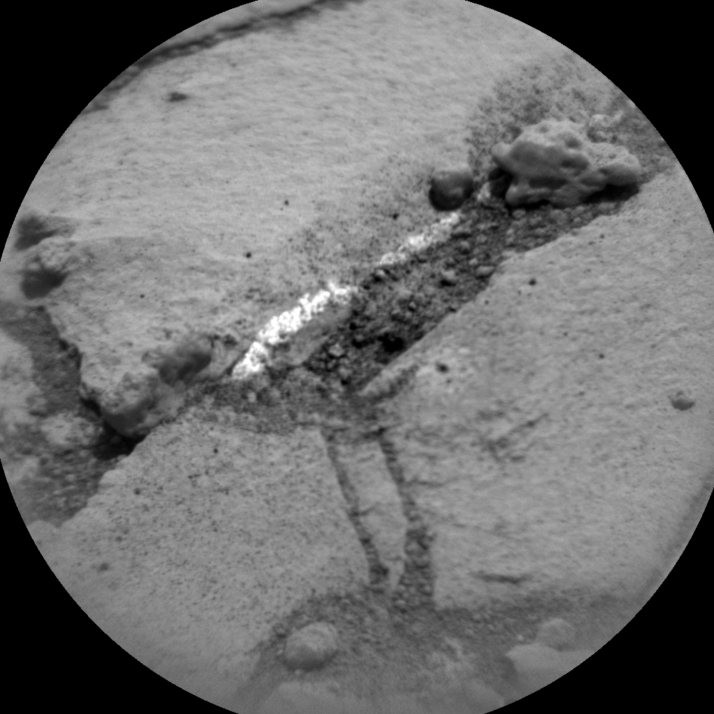 Nasa's Mars rover Curiosity acquired this image using its Chemistry & Camera (ChemCam) on Sol 773, at drive 1020, site number 42