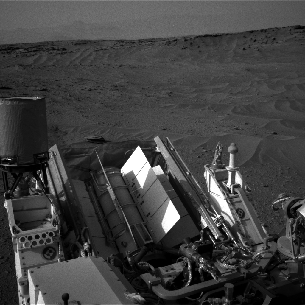 Nasa's Mars rover Curiosity acquired this image using its Left Navigation Camera on Sol 777, at drive 0, site number 43
